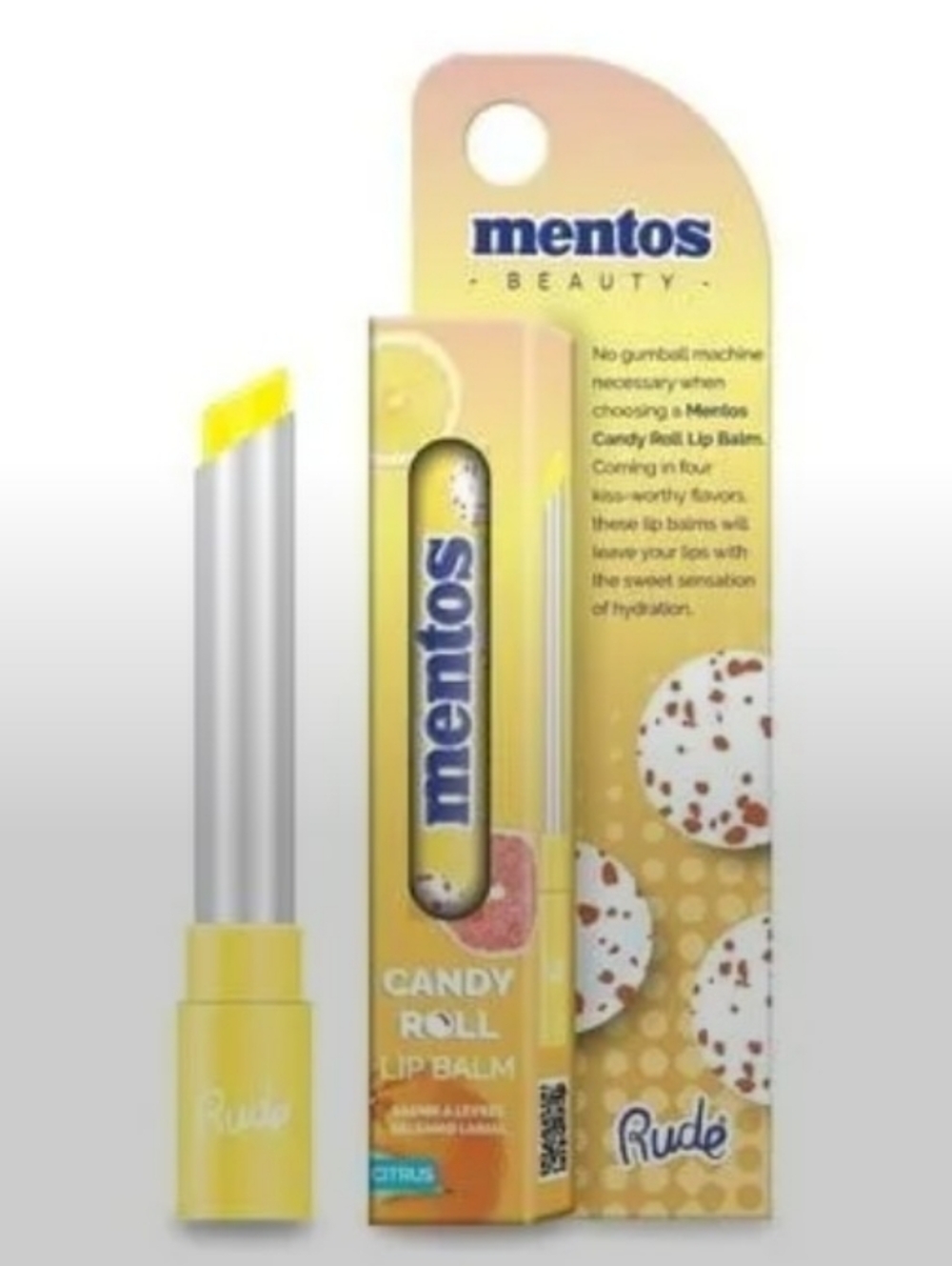 RUDE Mentos Candy Roll Lip Balm - Citrus